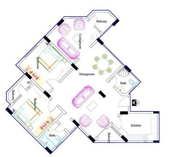 Block D Left Entry